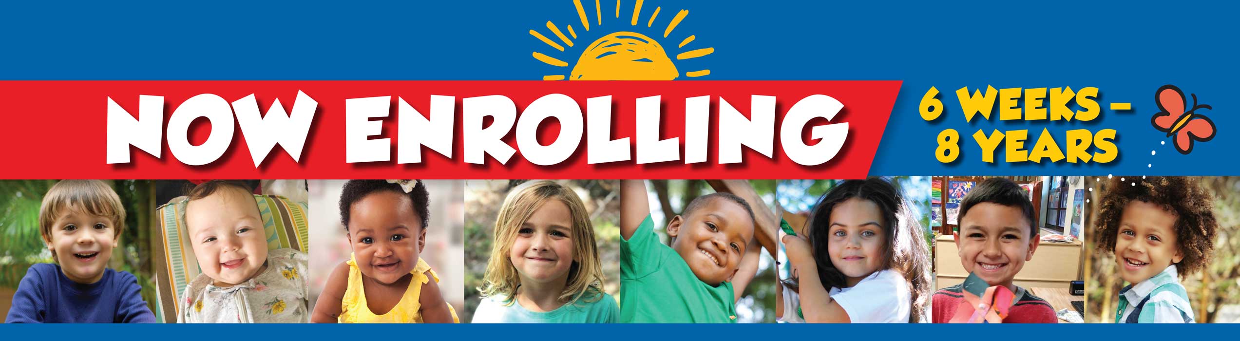 Now Enrolling Graphic